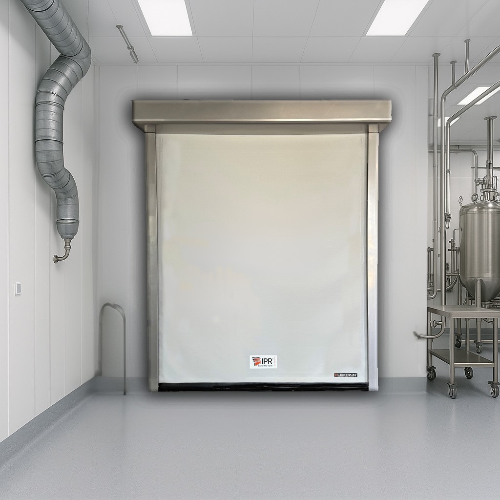 IPR FlexiRun Airtight Speciális tisztatéri gyorskapu